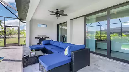 Welcome to your cozy seating area on the outdoor terrace