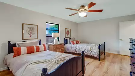 Welcome to your charming third bedroom