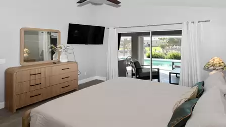 You can wake up to this view every morning and enjoy the refreshing water of the pool straight away
