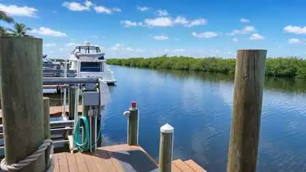 Lots of dockage space