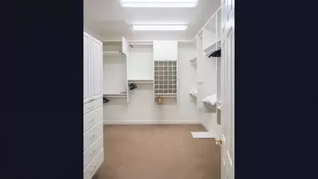 Huge walk-in closet