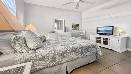 Each bedroom has its own TV so you don’t miss your favorite shows