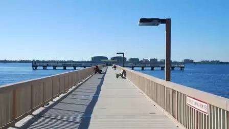 Fishing Pier on Caloosahatchee River