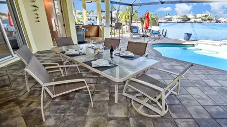 Set for a tasty dinner and a good red wine