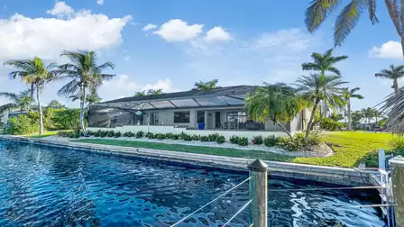 Villa Rosegarden seen from the water