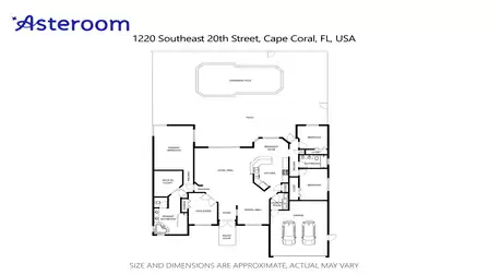Floor Plan of the Villa Timeout