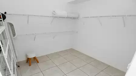 Large walk-in closet