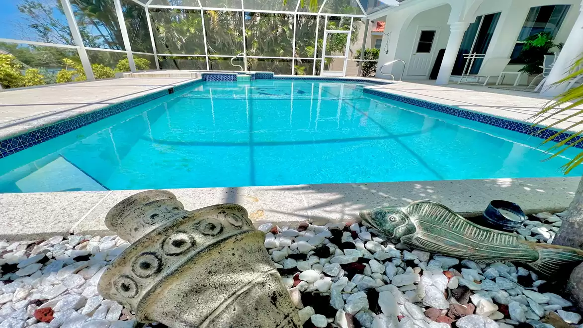 The pool is a great place to refresh yourself