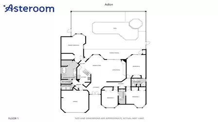 Floor Plan Villa Adlon