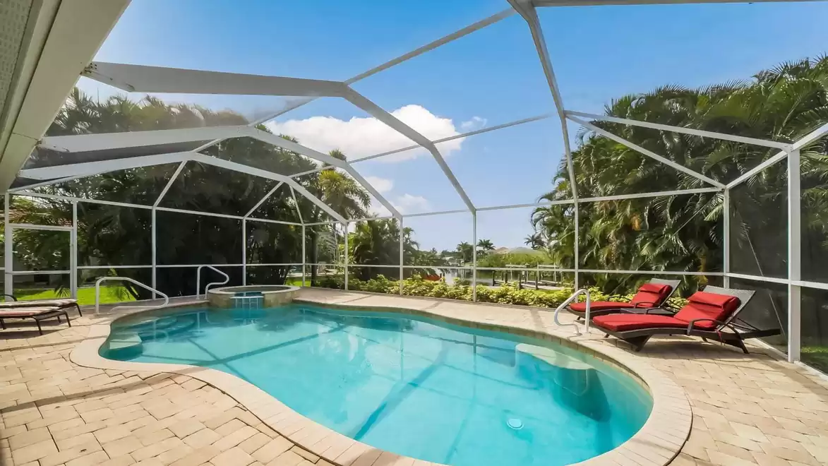 Soak up the sun on the south facing patio