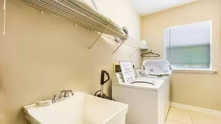 Laundry Room with Washer and Dryer