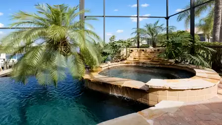 Features the jets of a warm bubbling jacuzzi
