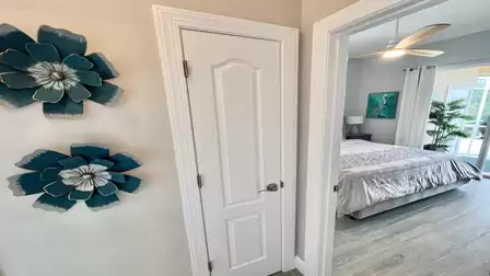 View into the second bedroom