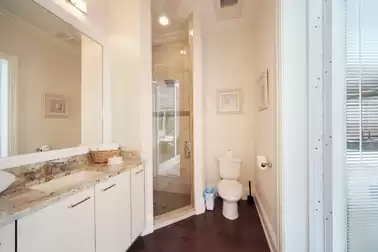 Bathroom #3 features a shower