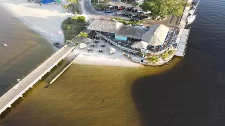 View to the Restaurant Boat House