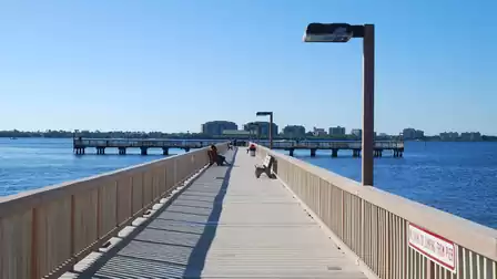 Fishing Pier on Caloosahatchee River