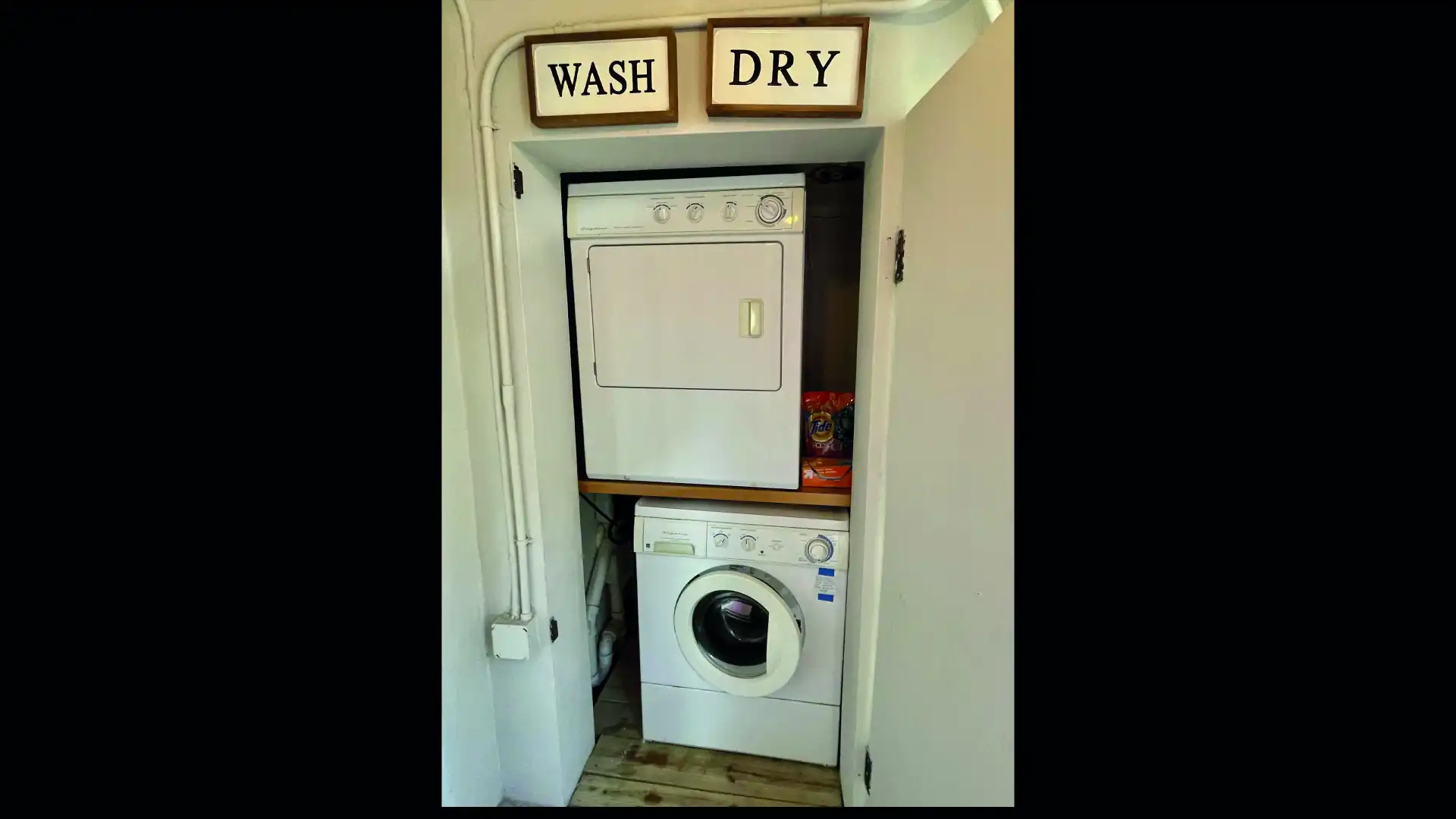 Now we know - washer and dryer
