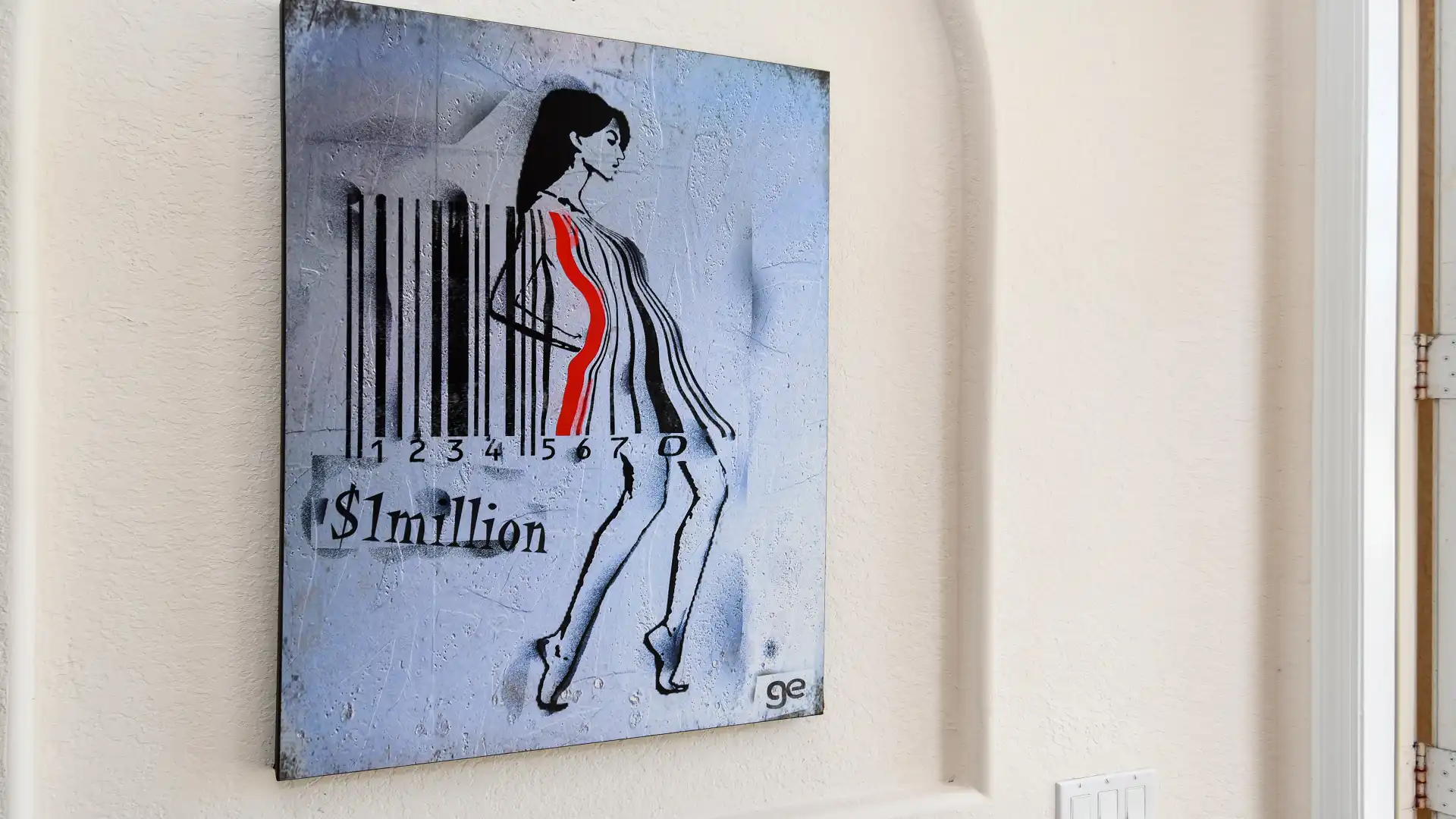 Modern image in the entrance area