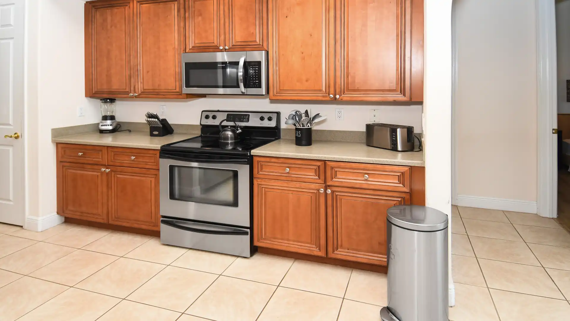 A kitchen where cooking is certainly fun