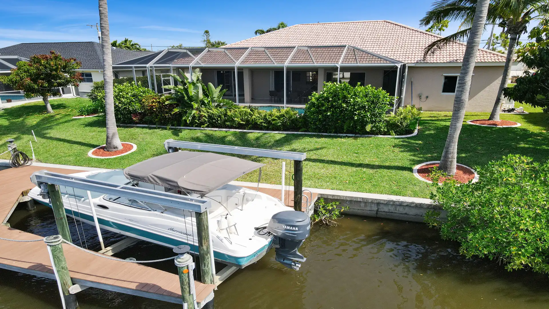 You can hire the Hurrican Deckboat separately. Have fun!