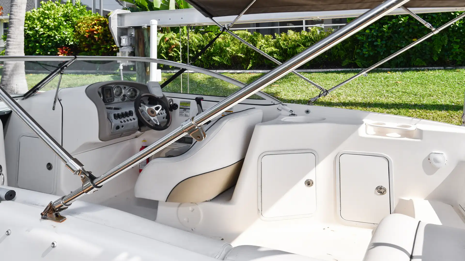 It also has plenty of storage space in the compartments or under the seats