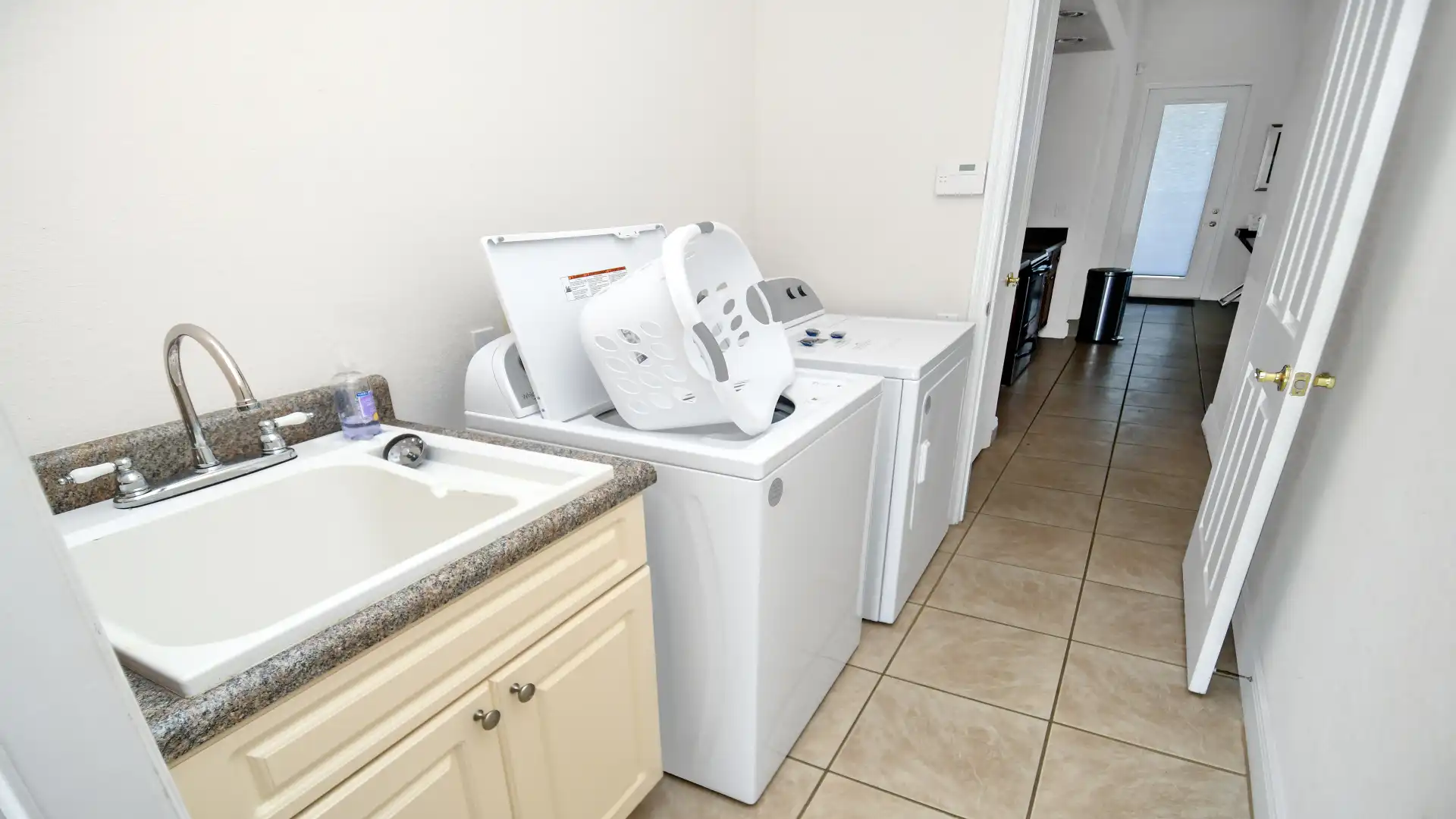Laundry Room with washer and dryer