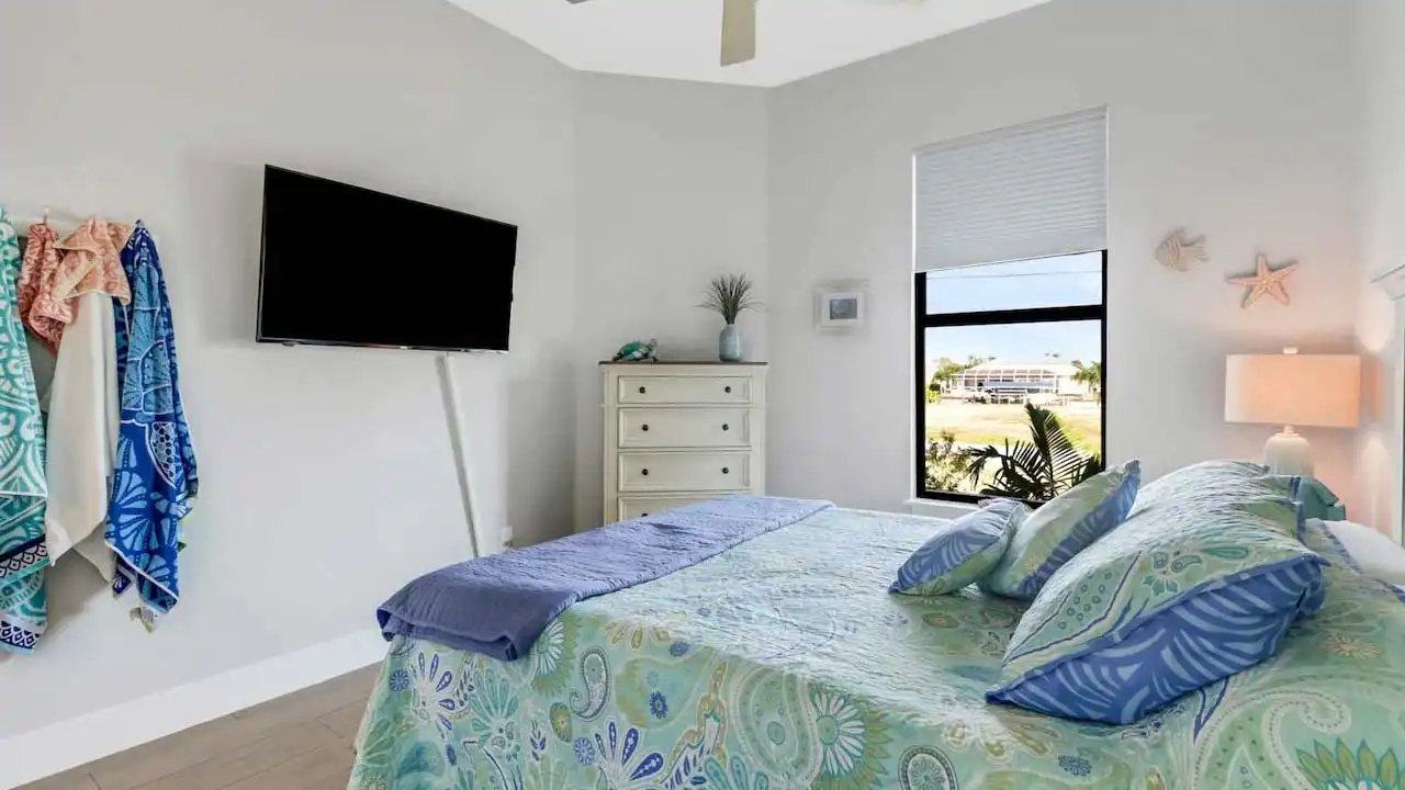 ... But also with a cozy double bed