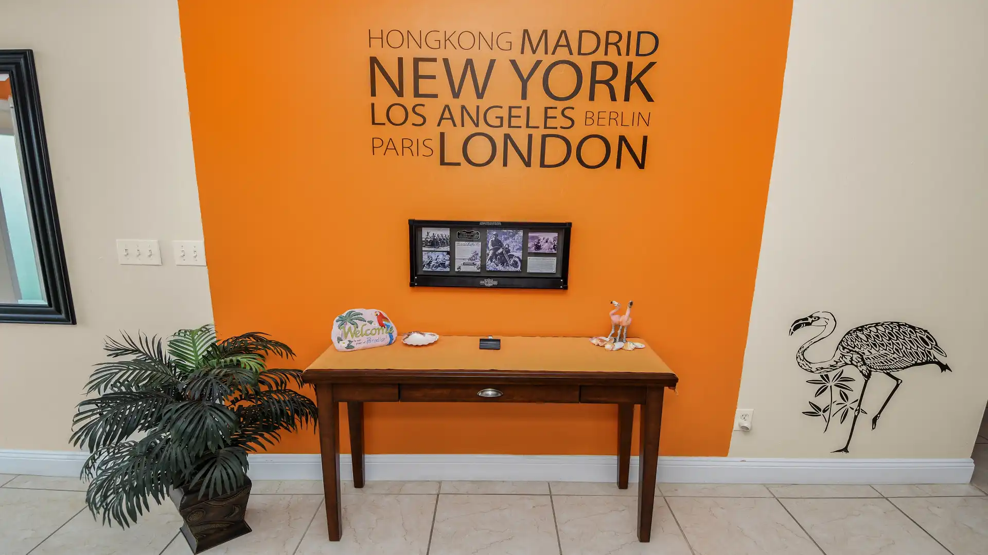 Modern wall design