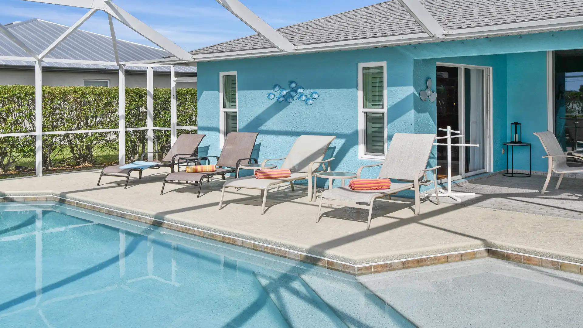Enjoy endless hours of sunshine on the south-facing terrace