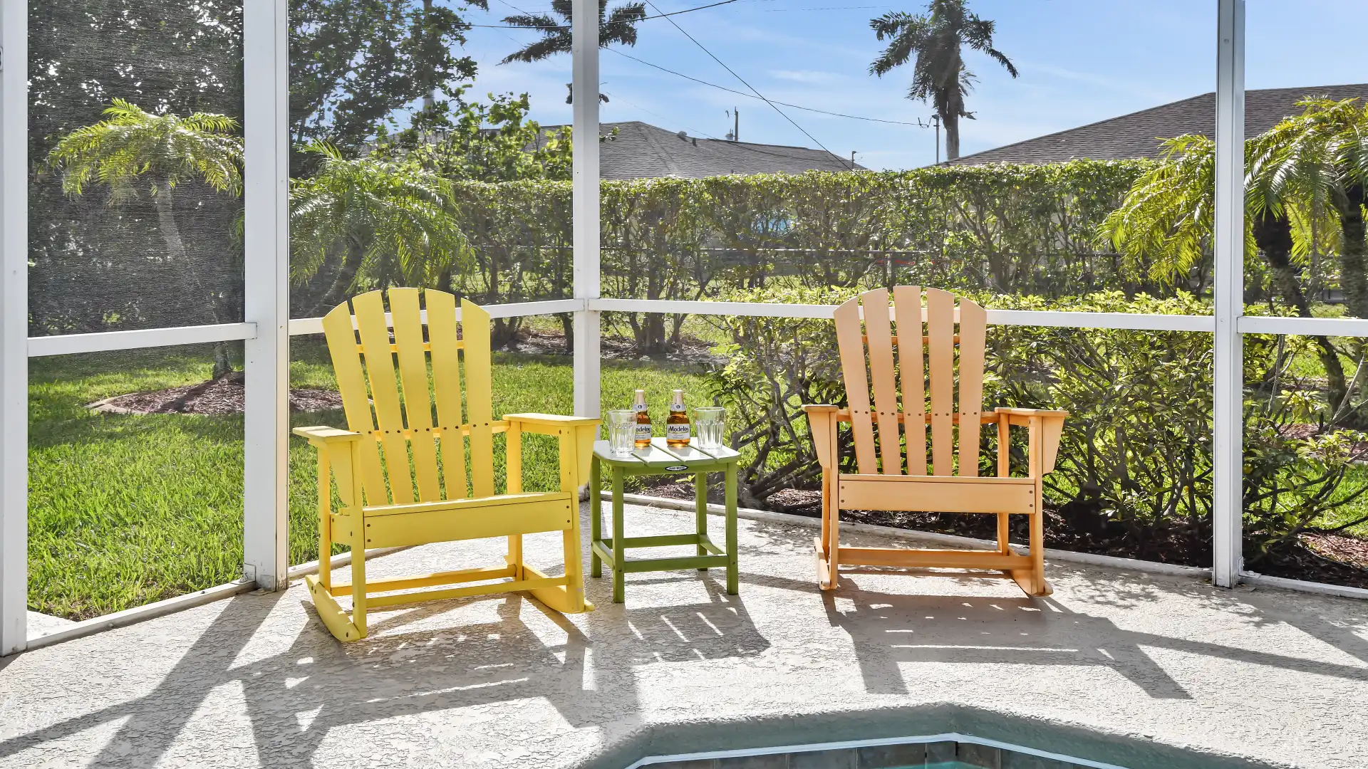 Comfortable seating for relaxing or reading
