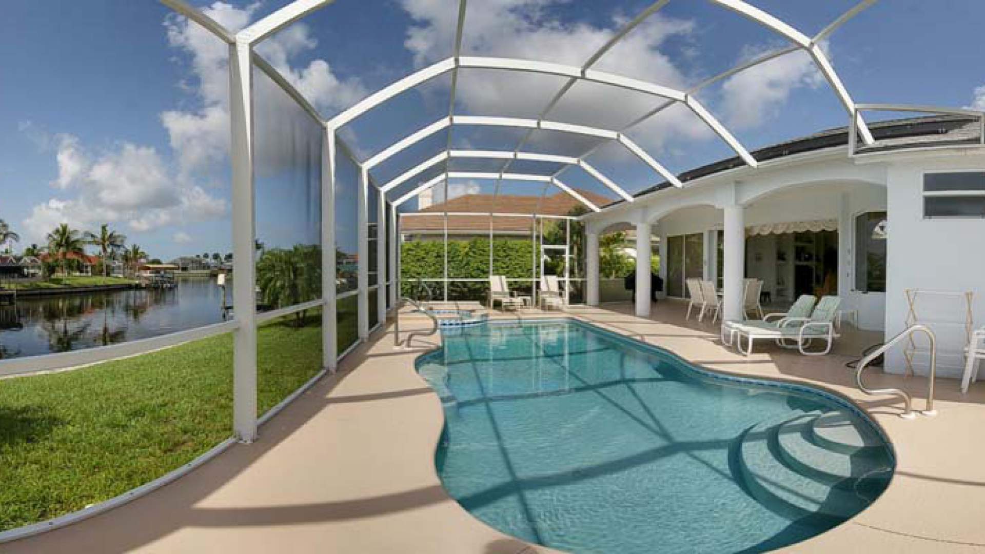 Pool and spa can be solar heated