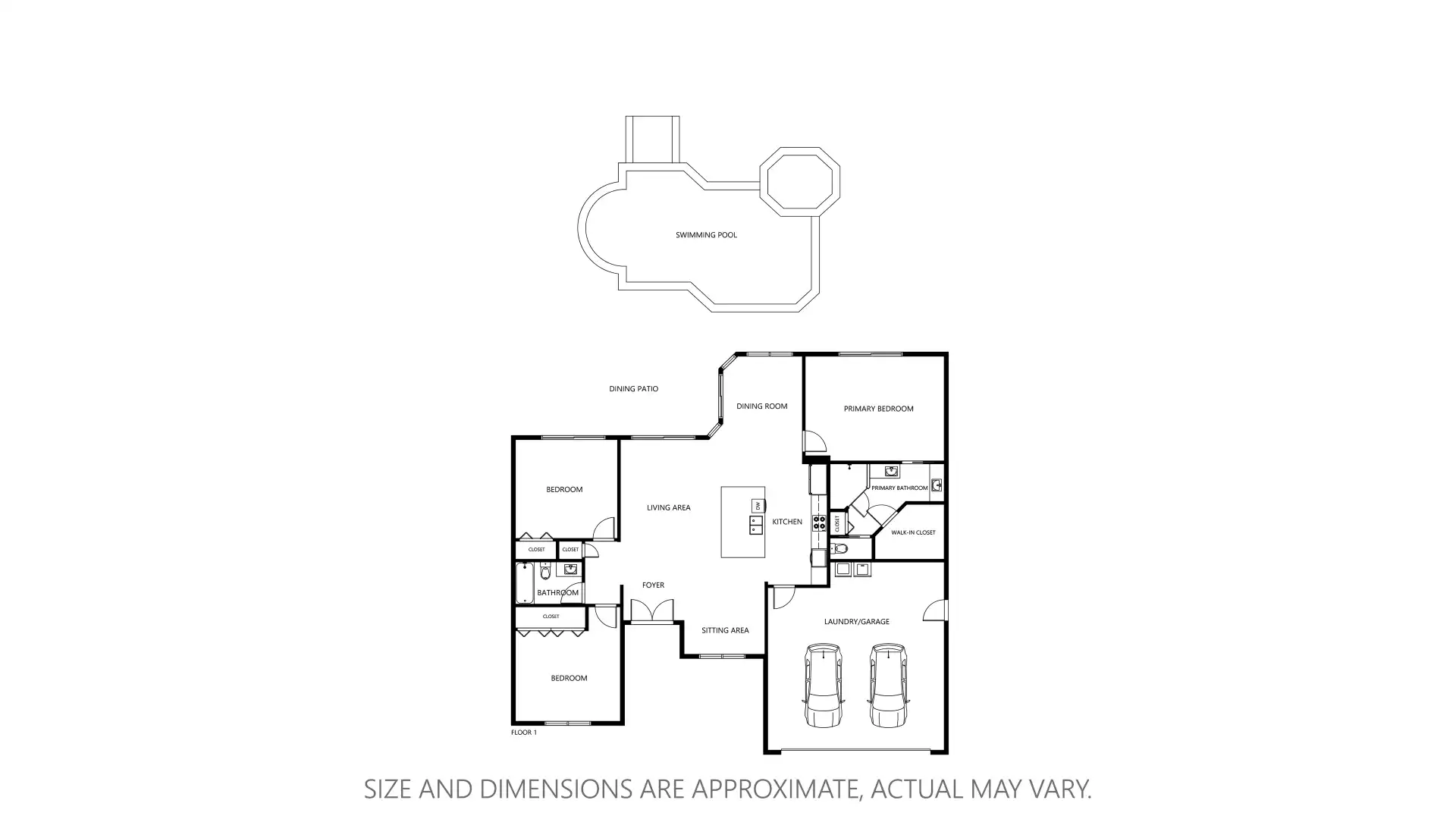 Floor Plan Villa Tiamo