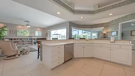 view from the kitchen until the terrace