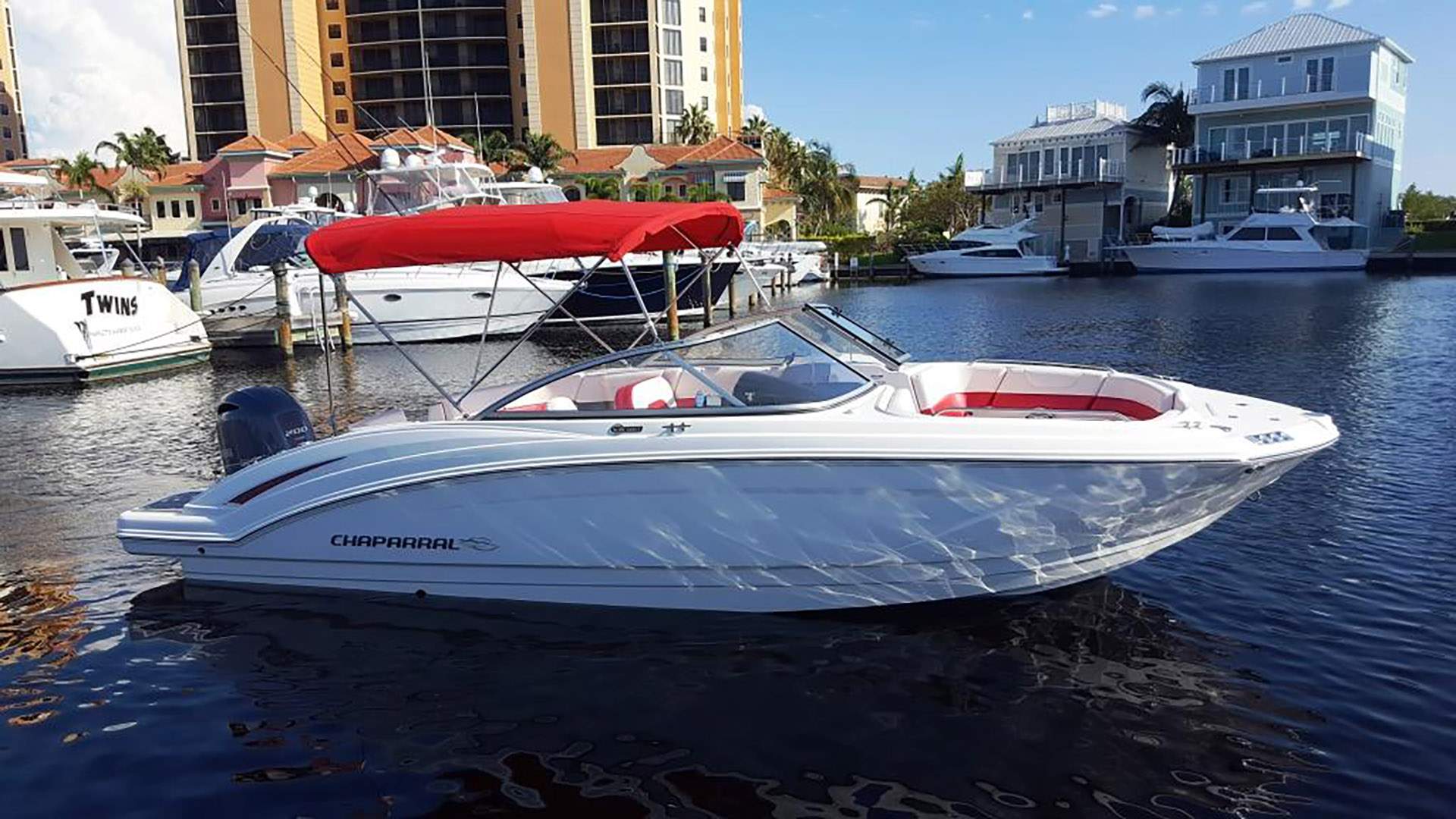 Chaparral Suncoast OB 24 Bowrider boat rental in Cape Coral