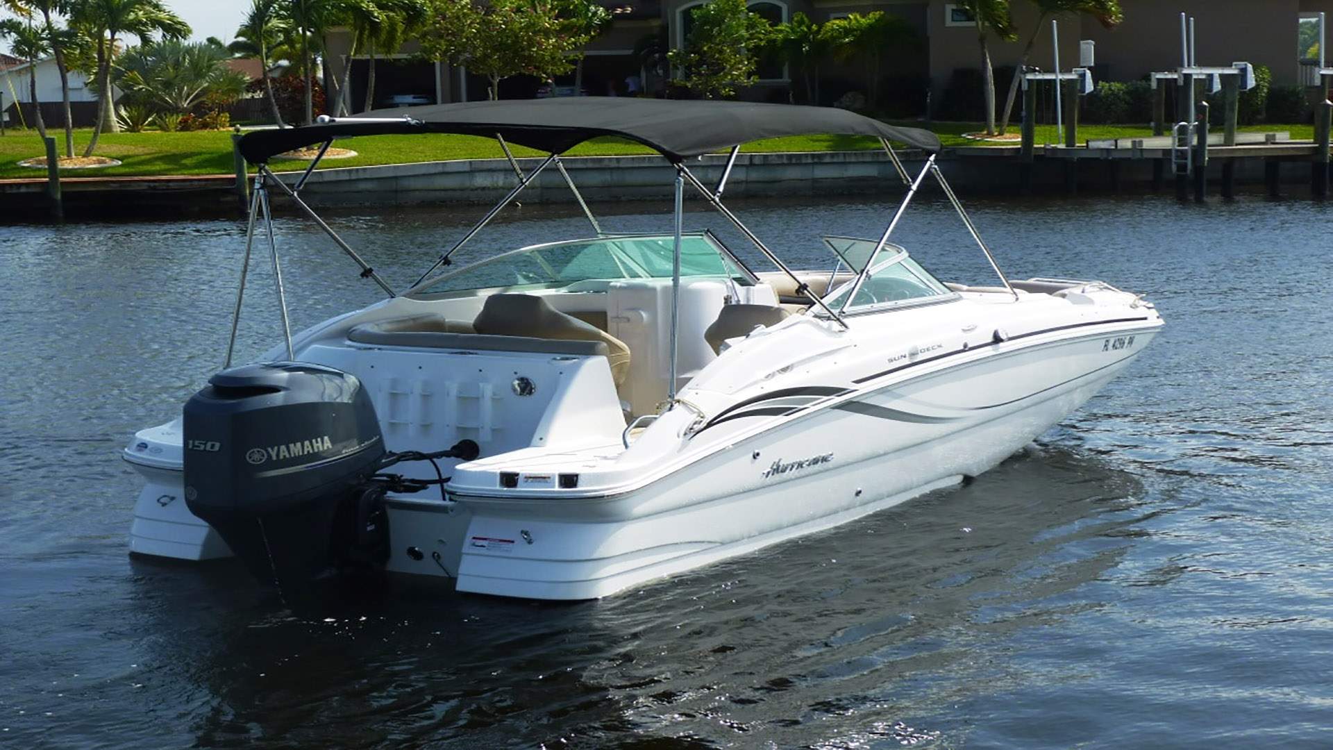 Hurricane Sundeck 2200 Deck Boat boat rental in Cape Coral